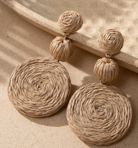 Bolitas ~ Round Drop Earrings